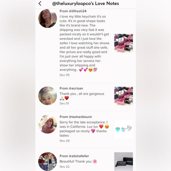 💞 Love Notes and reviews 💞 - Picture 6 of 13